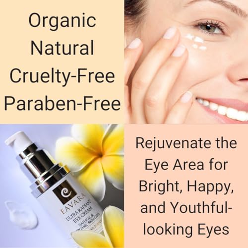 Organic Anti Aging Daily Moisturizer Cream and Anti Aging Eye Cream - Image 4