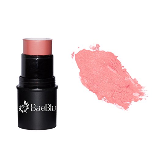 Organic Cheek Tint, 100% Natural Vegan Gluten-Free Cream Blush Stick, Made in USA, Rosé