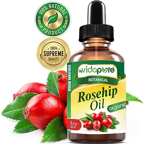 Pure Organic Rosehip Oil 100% Virgin Unrefined 1 Fl. oz. for Skin and Hair - Image 4