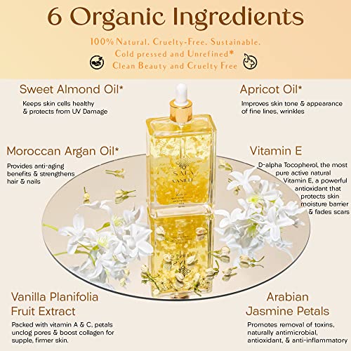 Organic Vanilla Oil 4 oz for Skin and Hair Natural Hydration Moisturizer - Image 6