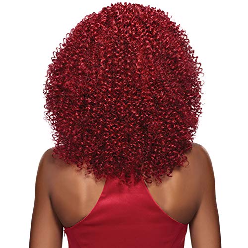Outre Synthetic Hair Crochet Braids X-Pression Braid 3C- Whirly Loop (6-PACK, 1B) - Image 6