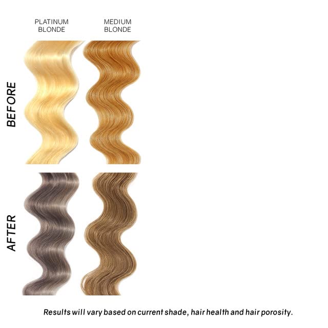 oVertone Haircare Color Depositing Conditioner - Free 8 oz Semi Permanent Hair Color Conditioner with Shea Butter & Coconut Oil - Pastel Silver Temporary Cruelty- (Pastel Silver) - Image 2