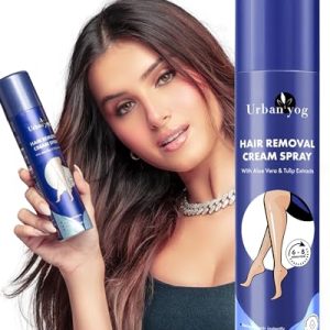 Gentle 6.76 Fl Oz Painless Hair Removal Spray for Women Smooth Skin Formula