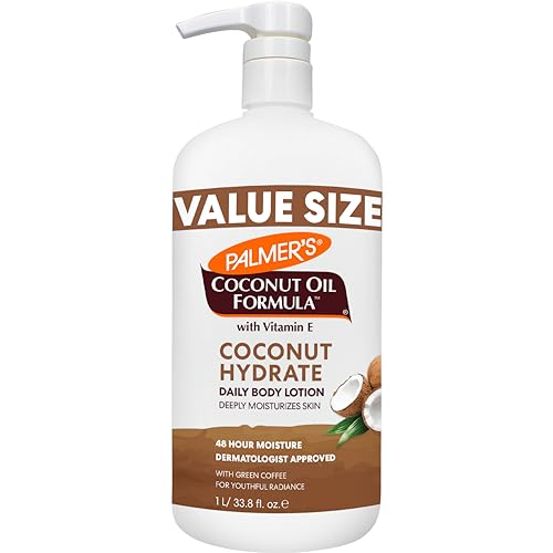 Palmer's Coconut Oil Formula Body Lotion for Dry Skin & Cocoa Butter Formula Skin Therapy Moisturizing Body Oil with Vitamin E, 5.1 Ounces - Image 2