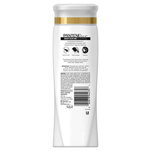 Pantene Pro-V Radiant Color Shine Shampoo (12.6 oz) and Conditioner (12 oz) Set (Packaging May Vary) - Image 4