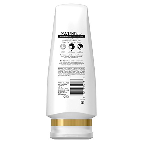 Pantene Pro-V Radiant Color Shine Shampoo (12.6 oz) and Conditioner (12 oz) Set (Packaging May Vary) - Image 5