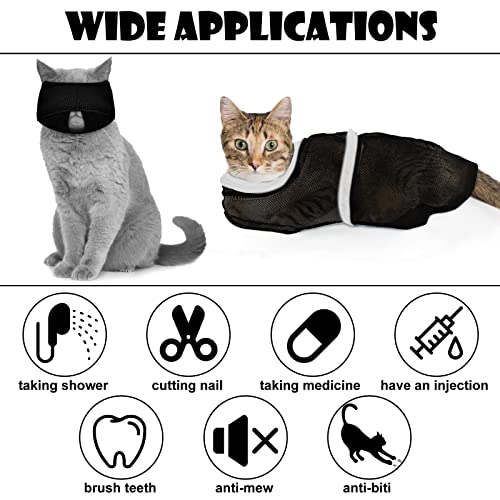 Patelai 5-Piece Cat Bathing and Grooming Kit for Effortless Pet Cleaning - Image 4