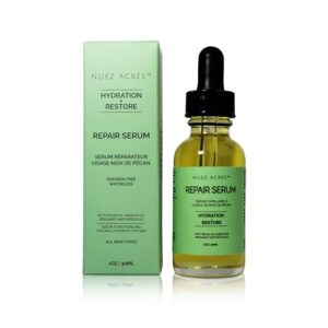 Pecan Skin Repair Serum,Even Skin Tone, Eye Area, Skin Recovering, hydrating, Face Serum, Natural, Cruelty-Free, Paraben-Free & Chemical-Free