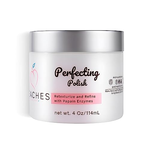 Perfecting Polish Body & Facial Cleanser for Women & Men (4 oz) Gentle Face Cleanser for Exfoliation & Skin Repair Acne Cleanser for Sensitive Skin w/Sugar, Lavender, Arnica Montana