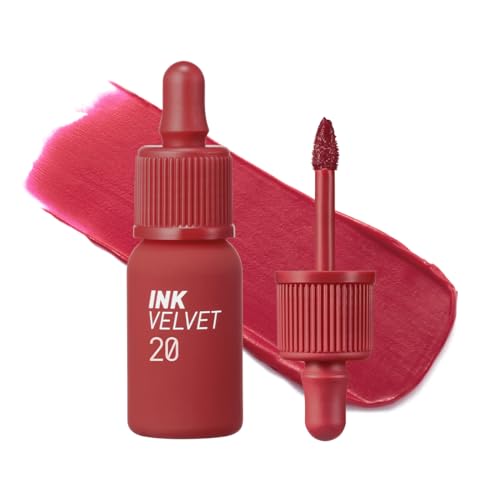 Peripera Ink the Velvet Lip Tint, High Pigment Color, Longwear, Weightless, Not Animal Tested, Gluten-Free, Paraben-Free (020 CLASSY PLUM ROSE)