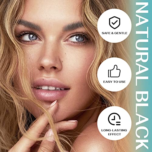 PERMANIA 15ml Black Eyelash Tint Kit Professional Training Use - Image 5