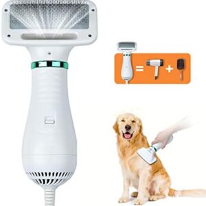 2-in-1 Pet Grooming Hair Dryer with Massage Comb for Small and Medium Dogs and Cats