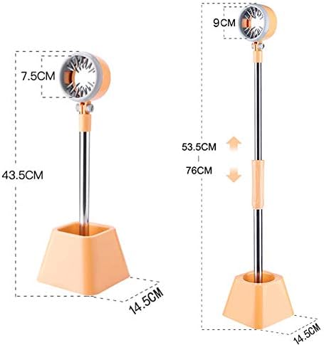 Pet Hair Dryer Holder,180 Degrees Rotatable Hands-Free Retractable Hair Dryer Stand, Dog Cat Grooming Table Hair Dryer Stand Holder Hands Stable Pet Supplies - Image 5