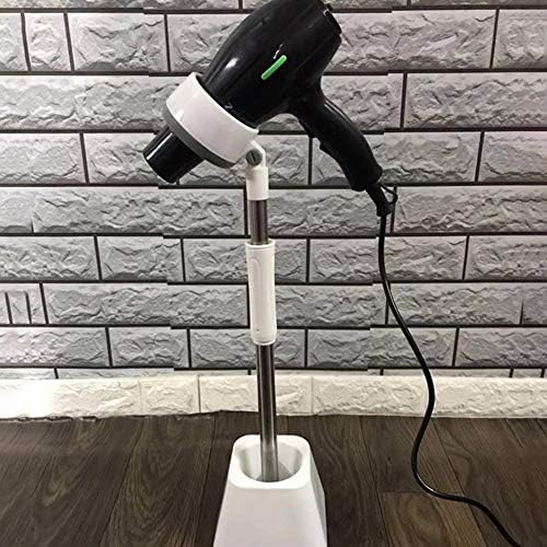 Pet Hair Dryer Holder,180 Degrees Rotatable Hands-Free Retractable Hair Dryer Stand, Dog Cat Grooming Table Hair Dryer Stand Holder Hands Stable Pet Supplies - Image 7