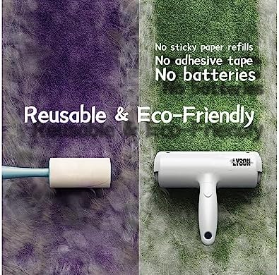 Pet Hair Remover Brush for Dogs and Cats, Reusable Furniture and Carpet Tool - Image 4