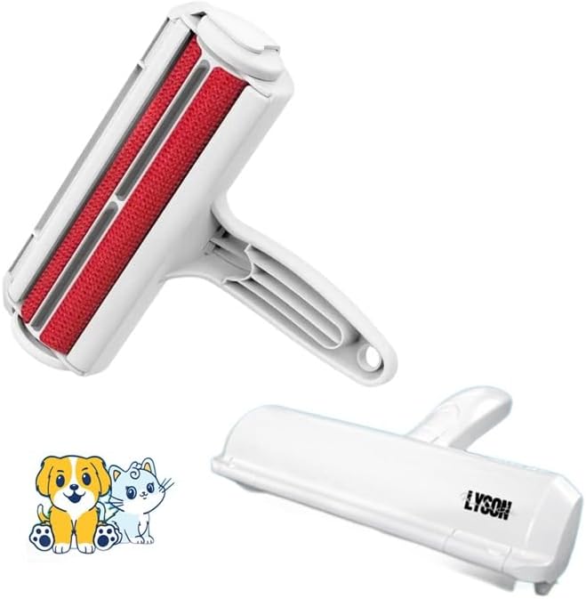 Pet Hair Remover Brush for Dogs and Cats, Reusable Furniture and Carpet Tool