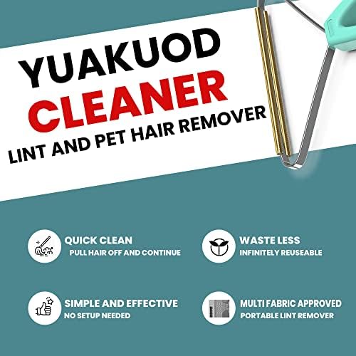 Pet Hair Remover, Special Multi Fabric Edge and Carpet Scraper, Quick Dog Hair Remover, Cat Hair Remover for Couch, Pet Towers and Rugs - Image 2