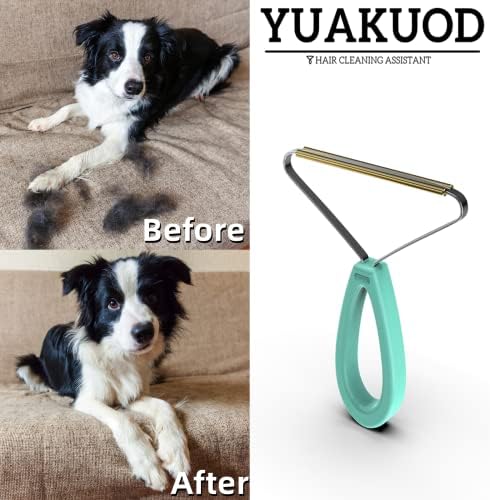 Pet Hair Remover, Special Multi Fabric Edge and Carpet Scraper, Quick Dog Hair Remover, Cat Hair Remover for Couch, Pet Towers and Rugs - Image 3