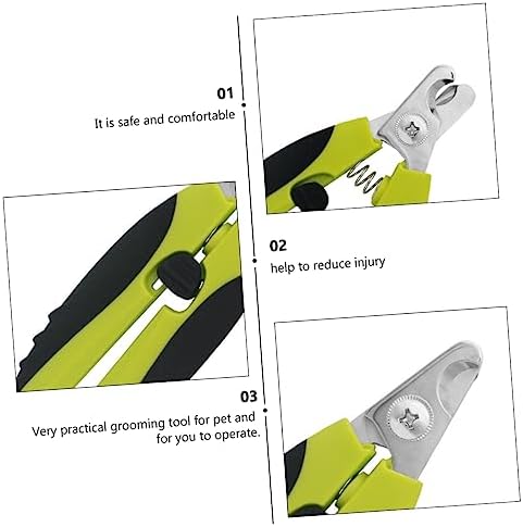 Pet Nail Scissors Stainless Steel Nail Clippers Kitten Nail Clippers Cat Toe Nail Trimmer Tool Nail Tools Pet Nail Trimmer Puppy Nail Clippers Plastic Small Dog - Image 8