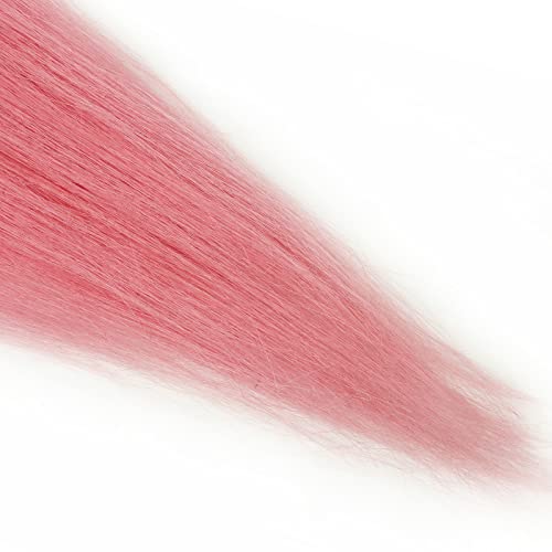 Pink Pre Stretched Braiding Hair 26 Inch 3 Packs Synthetic Crochet Braids Hair Professional Soft Yaki Texture Hot Water Setting Braiding Hair Extensions - Image 6