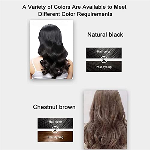 Plant Bubble Hair Dye Shampoo, Instant Natural Hair Color Cream for Women and Men, 200ml - Image 8