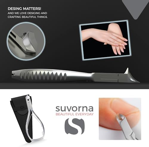 Podiatrist Toenail Clippers Concave Jaw and Back Lock, 5.5" Extra Large Toe Nail Clippers for Thick Nails, Big Toe Nail Clippers for Thick Toenails, Long Handled Toenail Clippers for Seniors - Image 3