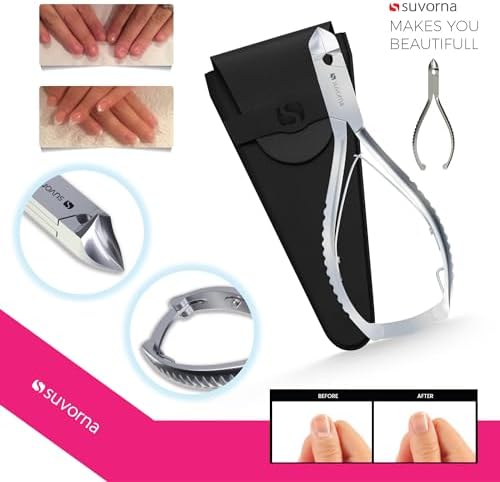 Podiatrist Toenail Clippers Concave Jaw and Back Lock, 5.5" Extra Large Toe Nail Clippers for Thick Nails, Big Toe Nail Clippers for Thick Toenails, Long Handled Toenail Clippers for Seniors - Image 4