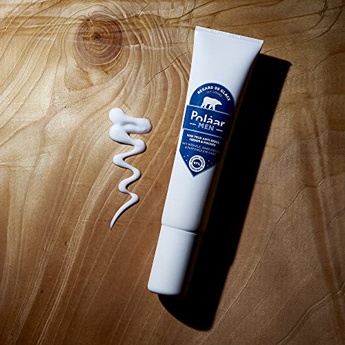 Polåar Men - Icy Looks - Anti-Aging, Anti-Dark Circles Eye Care with Siberian Ginseng - Eye Contour for Men - Fragrance-Free - 97% Natural, Vegan, Cruelty Free, Made in France - 0.5 Fl Oz - Image 4