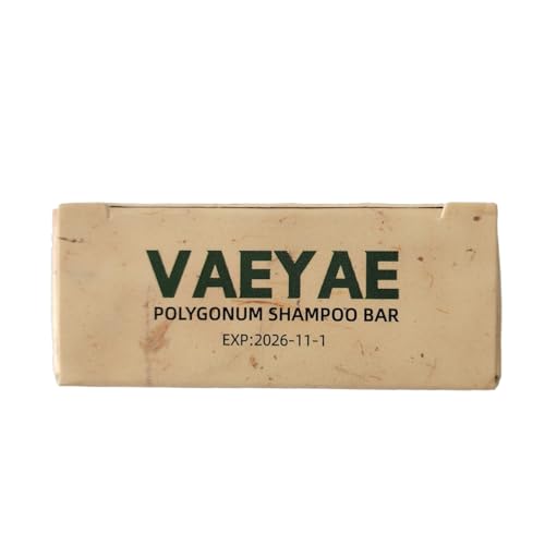 Polygonum Multiflorum Solid Shampoo Bar For Thinning Hair Darking, Organic He Shou Wu Gray Hair Loss Reverse Products, Plant Conditioner Soap For Men & Women 2pcs - Image 8