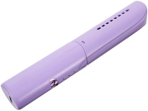 Portable Cordless Rechargeable Hair Straightener Brush and Comb for Women, Purple, 2-in-1 Styling Tool - Image 6