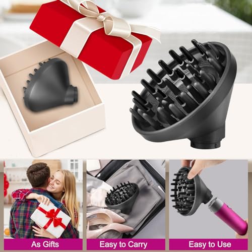 Portable Hair Diffuser Attachment for Dyson for Airwrap HS05 HS03 HS01, Hair Dryer Diffuser Nozzle Converting for Airwrap Styler To Hair Dryer - Image 6