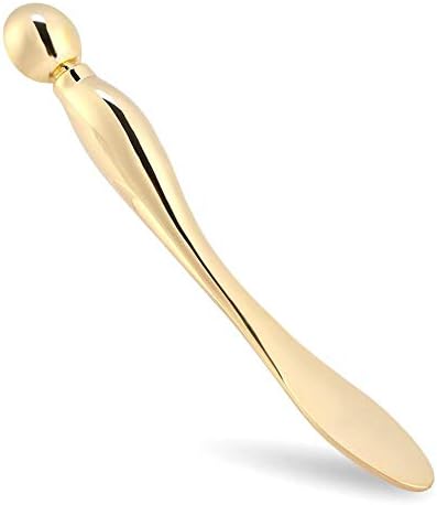Portable Zinc Alloy Eye Cream Applicator and Gua Sha Facial Massager Tool