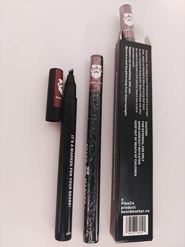 Ginger-Charm Waterproof Beard Filler Pen for Reddish-Brown Hair 50ml Capacity - Image 7