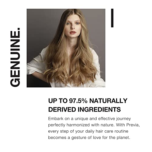 PREVIA Extra Strong No Gas Hairspray - Hair Styling and Finishing Spray with Organic Verbascum Flower (11.8 oz) - Image 4