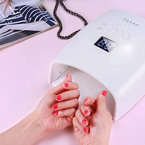 Professional Cordless UV LED Nail Lamp, 48W Gel UV Light Nail Dryer with 4 Timer Setting Sensor for Gel Nails Polish Manicure Professional Salon Curing Lamp - Image 6