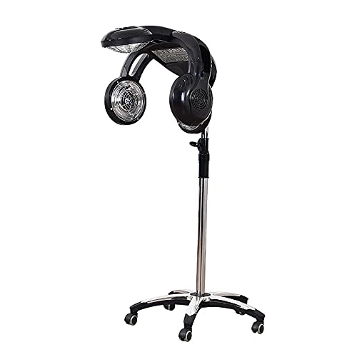 Professional Standing Hair Dryer, Floor Standing Hair Cover Dryer Processor Temperature Perm Color Heater For Professional Salon Hairdressing Station Spa Hairdresser Home Use Vaporizer