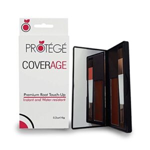 Protege Beauty Root Touch Up Powder Temporary Hair Concealer for Auburn, Water-Resistant, 0.35 oz