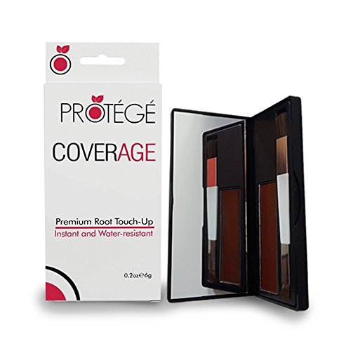 Protege Beauty Root Touch Up Powder Temporary Hair Concealer for Auburn, Water-Resistant, 0.35 oz
