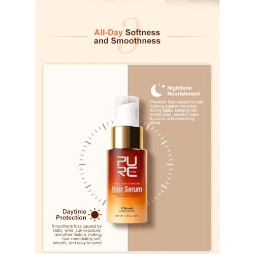 PURC Magic Smoothing Hair Serum Deep Nourishment Hair Oil Repair Damaged Hair Treatment Conditioner Professional Hair Care - Image 5