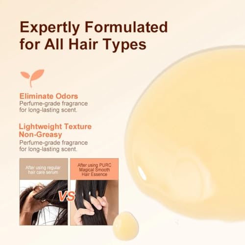 PURC Magic Smoothing Hair Serum Deep Nourishment Hair Oil Repair Damaged Hair Treatment Conditioner Professional Hair Care - Image 7
