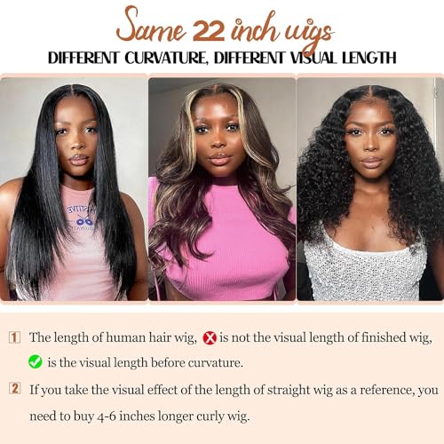 QTHAIR 14A Deep Wave Lace Front Wigs Human Hair 150% Density 13x4 HD Trasparent Lace Frontal Wigs Human Hair 100% Human Hair Deep Curly Lace Frontal Wigs Human Hair Natural Color (18 Inch) - Image 7