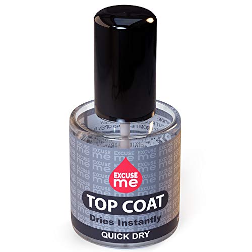 Quick Dry Fast Drying Super Shiny Nail Polish Top Coat 0.5 oz 15ml