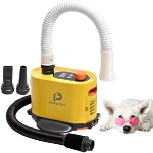 Quiet LCD Pet Grooming Dryer for Hands-Free, Efficient Drying