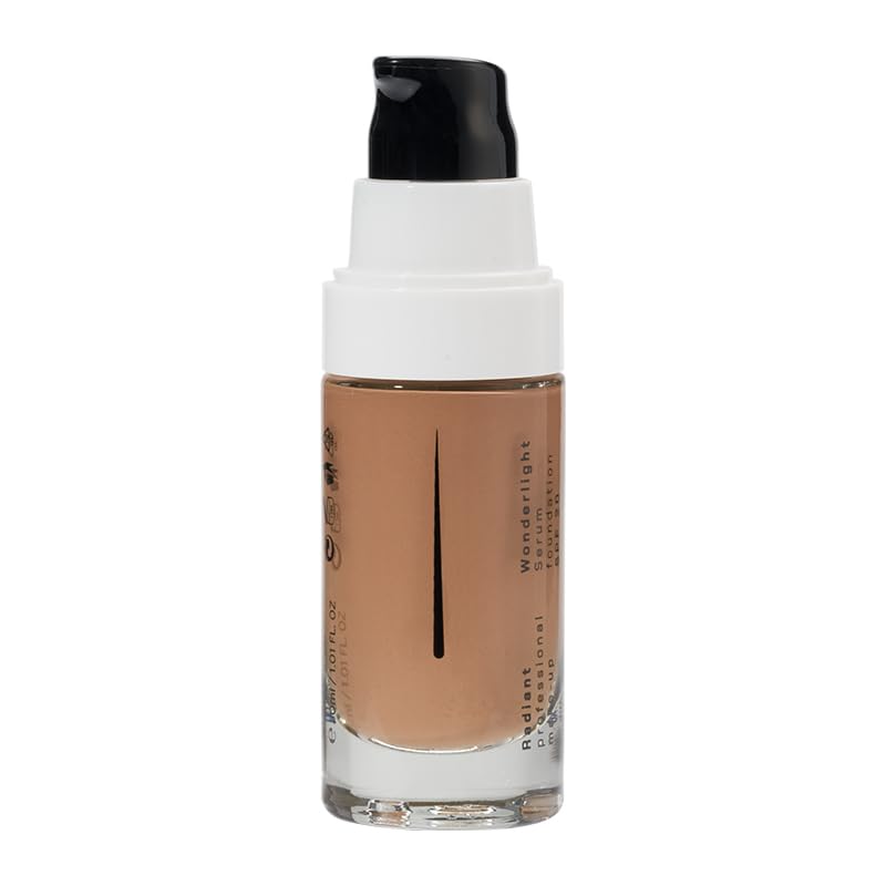 Radiant Professional Wonderlight Serum Liquid Foundation 1.01 oz Dark Beige for Makeup Kit - Image 2