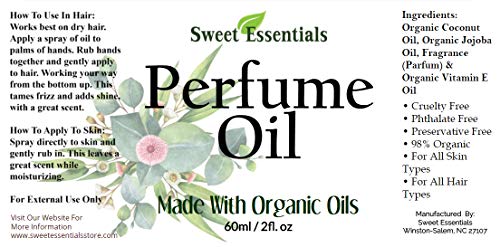 Rain & Lily 2oz Organic Alcohol-Free Perfume Oil for Women Fragrance - Image 6