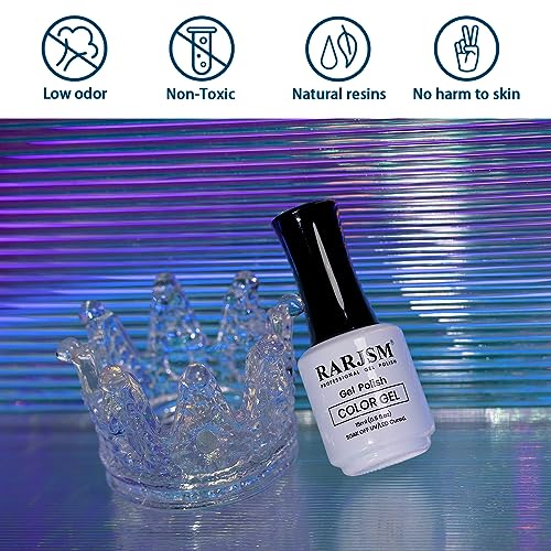 RARJSM 15ml Dark Blue Purple Chameleon Gel Nail Polish for Stunning Manicures - Image 8