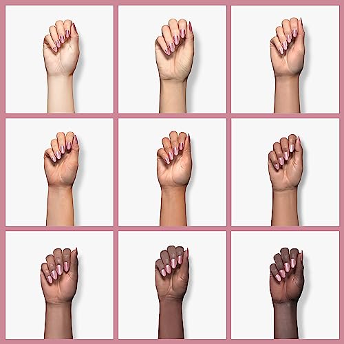 RARJSM Holographic Nail Polish Rose Gold Gel Nail Polish with Mermaid Unicorn Effect Glitter Gel Nail Polish RAR73 Suitable for Spring Summer - Image 4