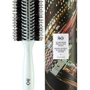 R+Co Vegan Boar Bristle Hair Brush #4 (65 mm)