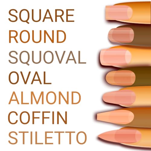 REAL ACRYLIC Glam Nails – Full Kit • NO BPA! • No Harmful Gel! Long-Lasting, Strong, & Safer than Most Artificial Nails (Do Vuh-Doo) - Image 7