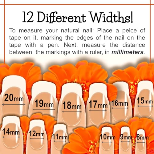 REAL ACRYLIC Glam Nails – Full Kit • NO BPA! • No Harmful Gel! Long-Lasting, Strong, & Safer than Most Artificial Nails (Do Vuh-Doo) - Image 5